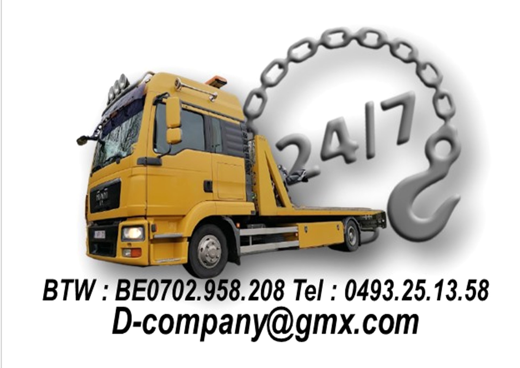 takeldiensten Tervuren | Depannage Company